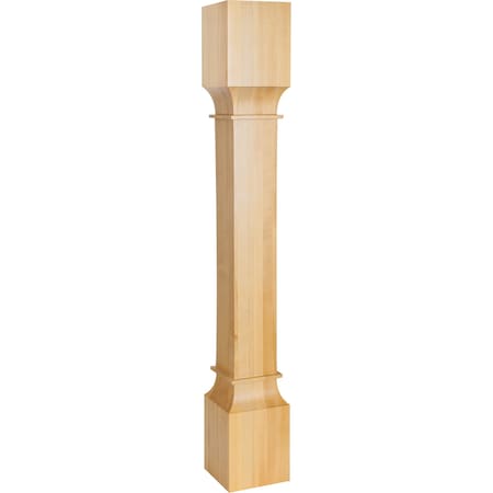 Hardware Resources 5" Wx5"Dx35-1/2"H Maple Square Post P35MP
